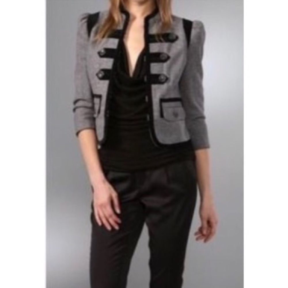 JUICY COUTURE SMALL MILITARY JACKET BLAZER